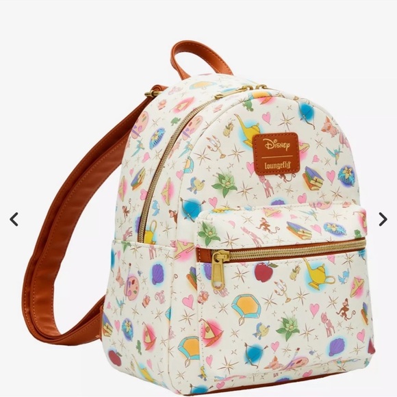 Loungefly Disney Princess Icons & Sidekicks Mini Backpack - Picture 2 of 9